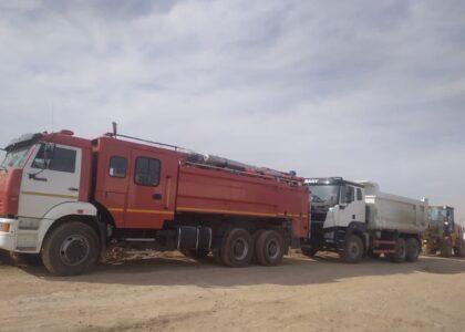 گمرک هرات با وسایل و تجهیزات اطفائیه تجهیز شد