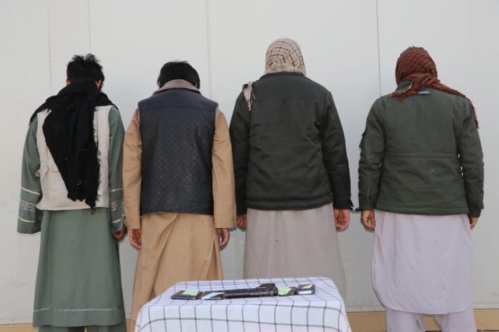 4-member theft gang busted in Balkh
