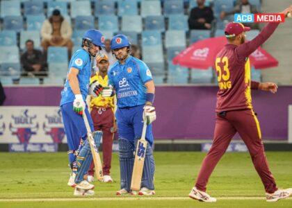 د افغانستان او ویسټ‌انډیز ملي لوبډلو ترمنځ درېیمه شل‌اوریزه لوبه نن ترسره کېږي