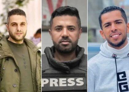 3 journalists among 11 Palestinians killed in Israeli attacks