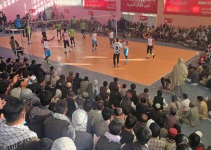 Ghazni hosts ‘A League’ volleyball tournament