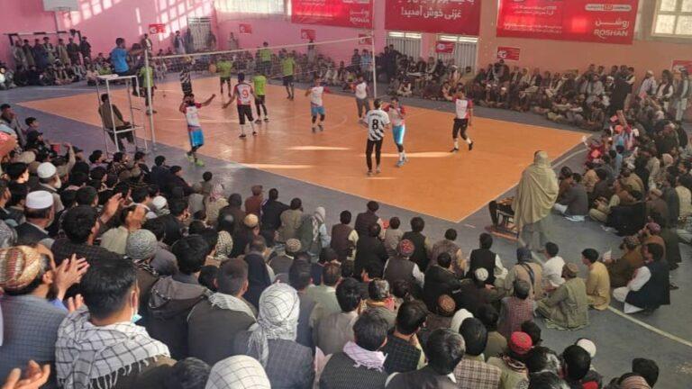 Ghazni hosts ‘A League’ volleyball tournament