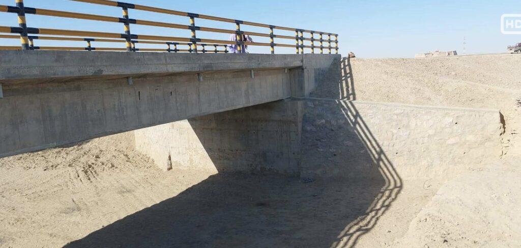 افتتاح یک پل و آغاز جغل‌اندازی ۲۰ کیلومتر سرک ولسوالی چخانسور نیمروز