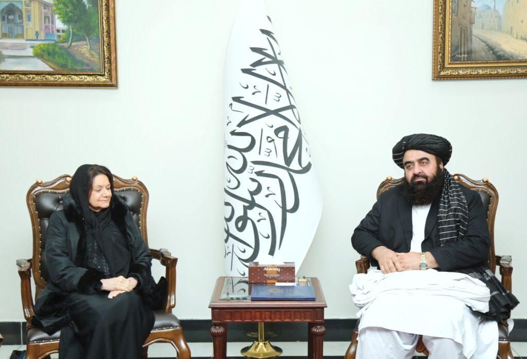 متقي د ملګرو ملتونو د سرمنشي له مرستیالې سره د تعامل او همغږۍ پر پیاوړتیا خبرې کړي