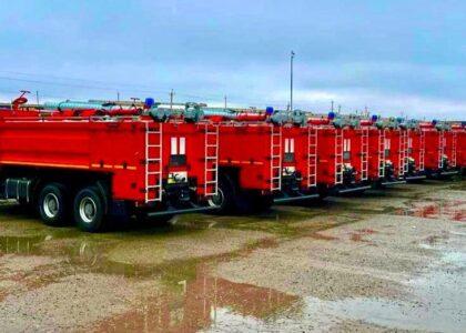 Firefighting vehicles procured for 7 customs offices