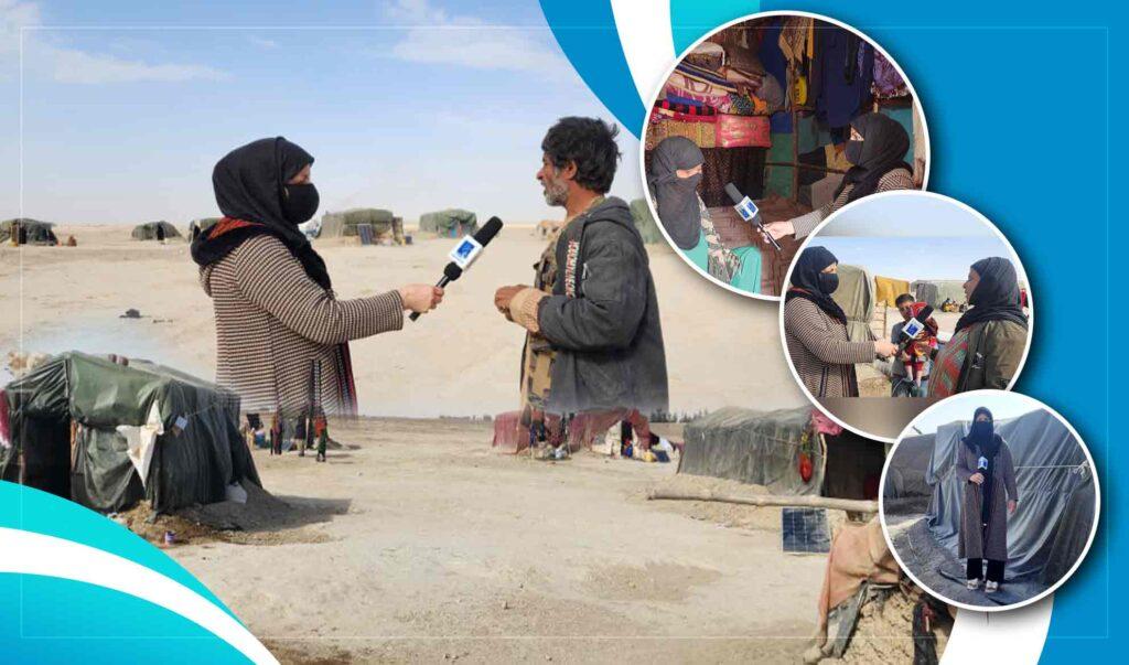 بازتاب گزارش پژواک؛ برای عودت‌کننده‌گان در منطقۀ ترمینال شهر زرنج خیمه و آب صحی فراهم شد