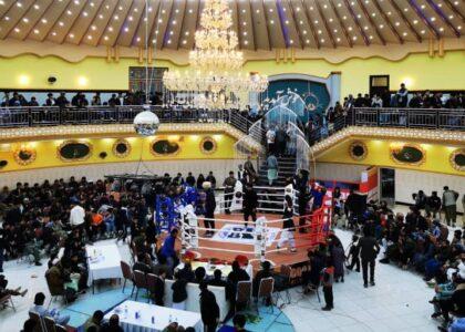 برگزاری مسابقات کی‌وان کیک‌بوکسینگ میان ورزشکاران ۱۴ ولایت در سمنگان