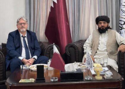 دوحه کې د ا.ا سفیر د فرانسې له شارژدافیر سره پر دوه اړخيزو اړيکو غږېدلی