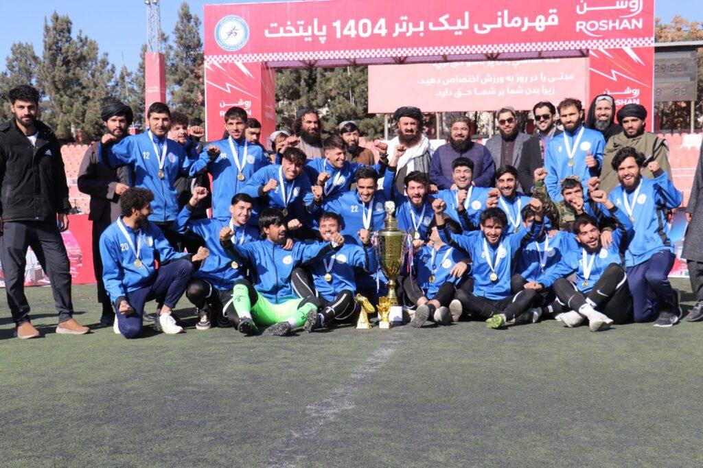 Kabul football premier league concludes