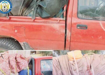 از ورود بیش از سه تُن دوا به‌گونهٔ قاچاق از پاکستان به نیمروز جلوگیری شد