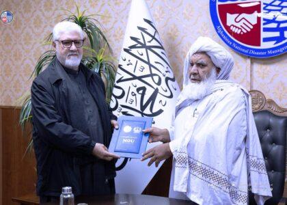 تفاهم‌نامه ۴۰۷ هزار دالری برای کاهش خطرات حوادث طبیعی در مومنددره ننگرهار امضا شد