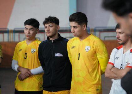 تیم ملی فوتسال افغانستان نخستین جلسۀ تمرینی خود را در هرات برگزار کرد