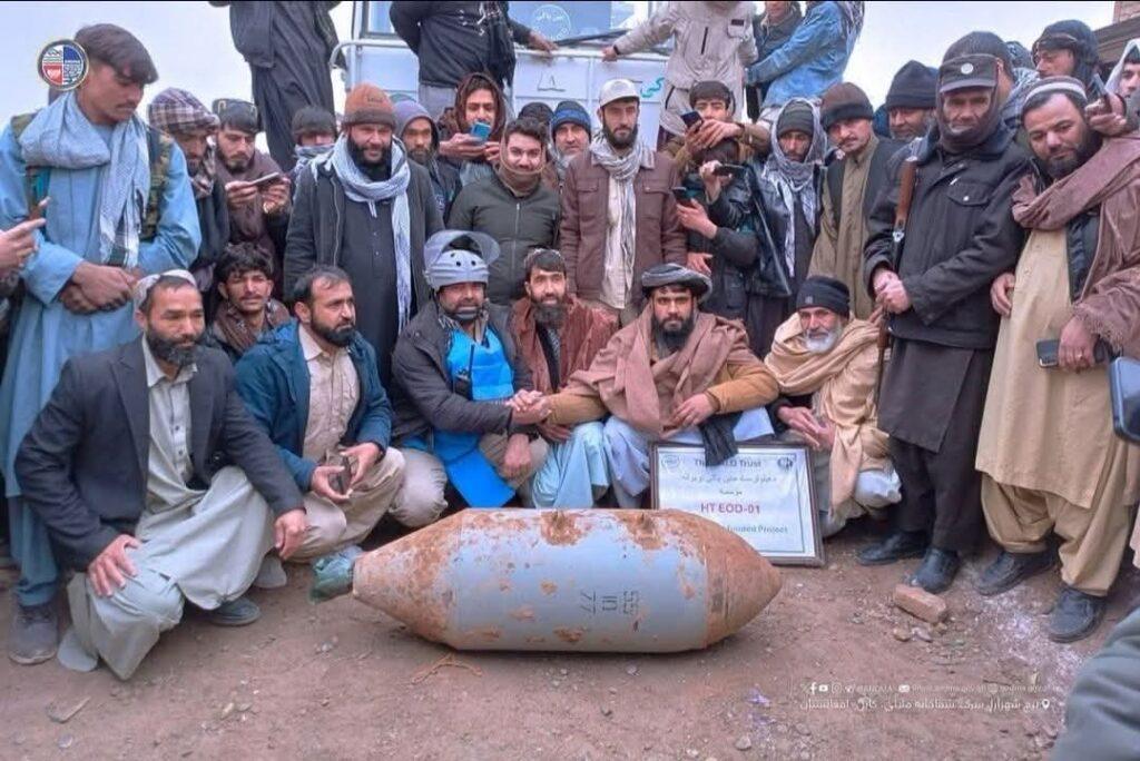 یک بمب ۵۰۰ کیلویی در هرات کشف و خنثی گردید