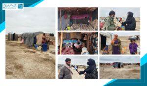 Shivering in torn tents: The struggle of displaced families in Zaranj