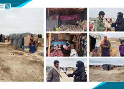 Shivering in torn tents: The struggle of displaced families in Zaranj