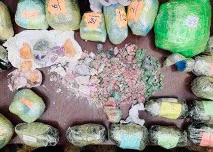 Suspect held, 30kg of precious stones seized in Nangarhar