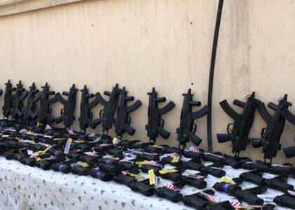 کشف و ضبط ٥٢٥ میل سلاح واردشده از پاکستان در تورخم 