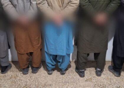 پنج تن به اتهام حفاری غیرقانونی در بادغیس بازداشت شدند