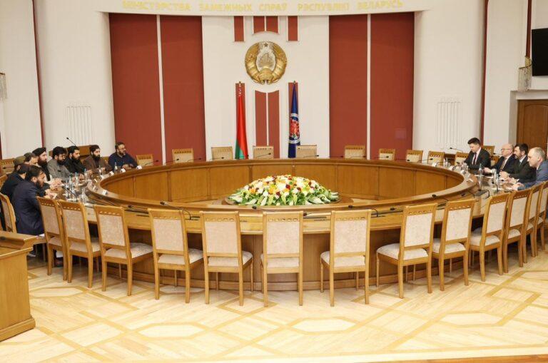 Afghan, Belarusian officials discuss boosting technical ties