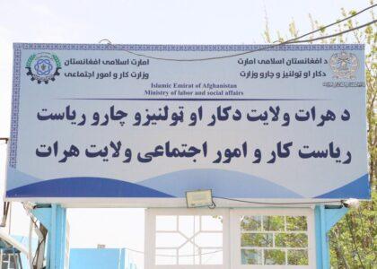 First ever electronic work permits system launched in Herat