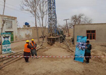 غزني او جوزجان ولایتونو کې د اوبو رسولو درې شبکې جوړېږي