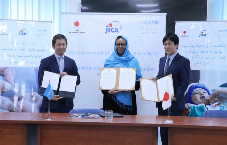 Japan provides over $6m to support polio eradication in Afghanistan