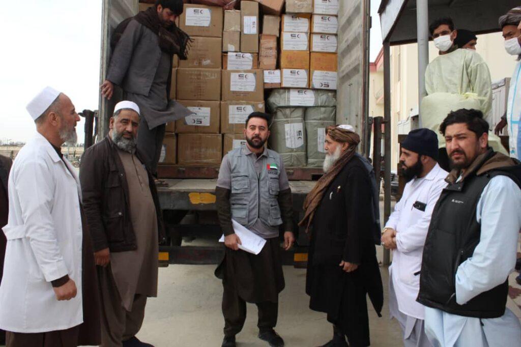 UAE provides 65 types of medicines to Jawzjan hospital