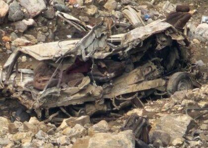 رویداد ترافیکی در بدخشان جان ۱۵ تن را گرفت