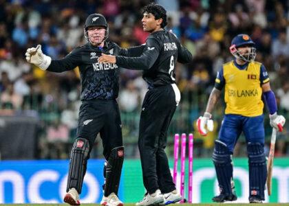 Sri Lanka crash out of T20 World Cup after defeat by New Zealand