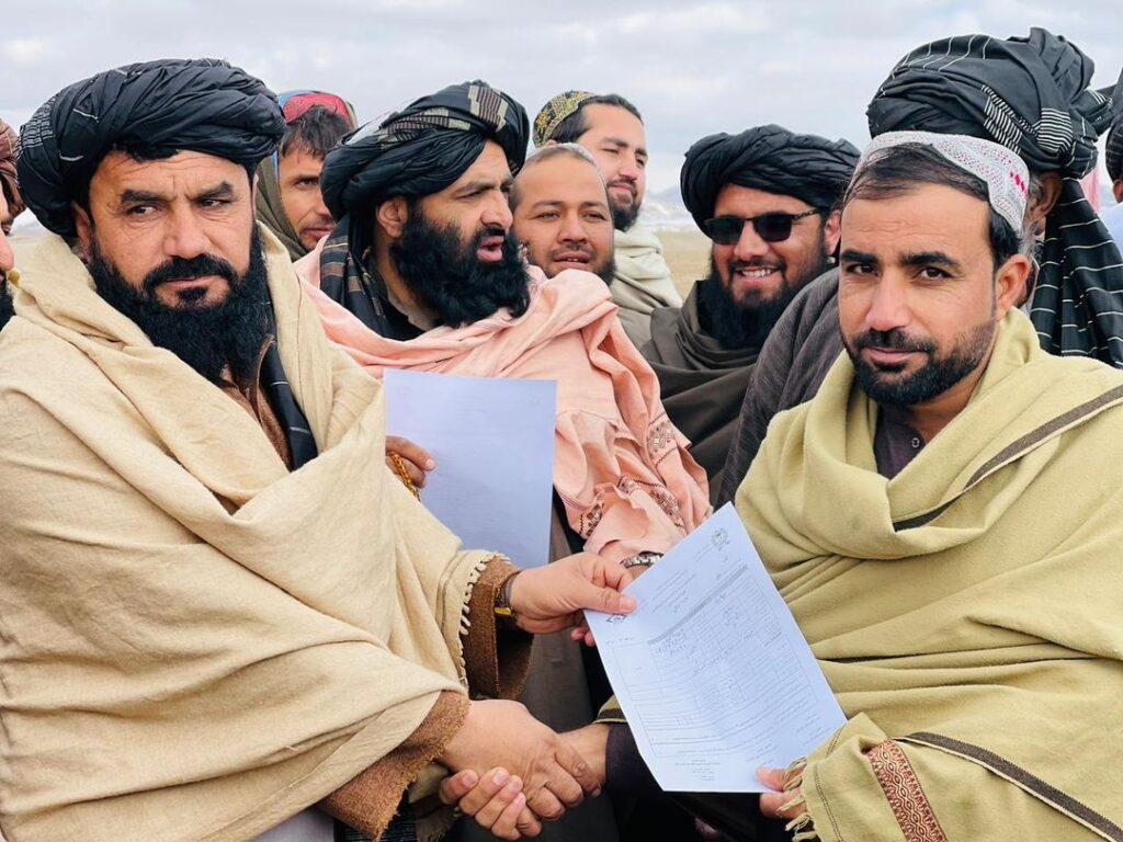 New refugee town inaugurated in Zabul for refugees