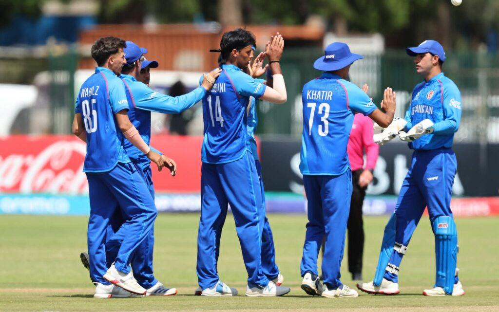 د ۱۹ کلنو د کم‌عمره کرکټ نړۍوال جام سیالۍ؛ افغانستان په نیمه پایلوبه کې له هند څخه ماتې وخوړه