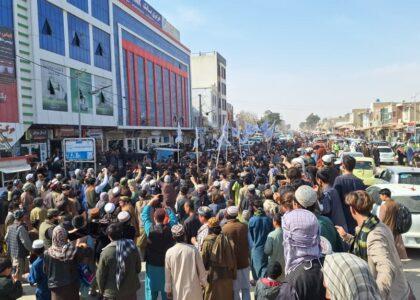 باشندگان جوزجان حملات پاکستان بر خاک افغانستان را به‌شدت محکوم کردند.