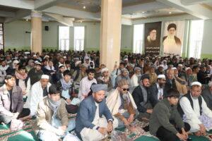 Ghazni gathering condole Khamenei’s death