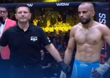 Badakhshi loses to Spain’s Sintes in WOW FC title fight