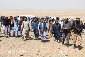 غزني کې راستنو شویو کډوالو ته د دویم نمبر ښارګوټي د ځمکو د وېش لړۍ پیل شوه