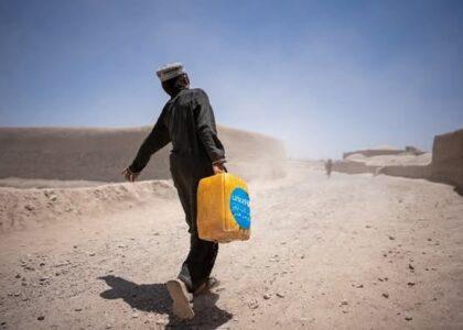 یوناما: نزدیک به ۸۰ درصد ساکنان شهر کابل برای تأمین آب روزانۀ خود به چاه‌ها وابسته‌اند