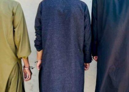 سه نفر به اتهام سرقت موترها در ننگرهار بازداشت شدند