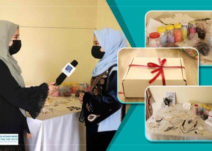 Kabul girl builds economic self-reliance for her family