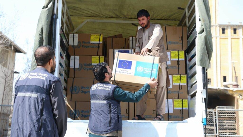 WHO delivers 25 tonnes of medicines, medical supplies to Afghanistan