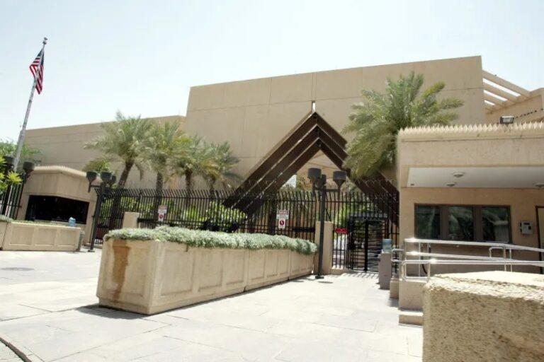 US embassy in Saudi capital hit by drones