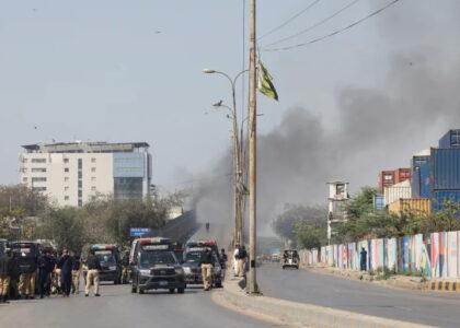9 killed in Karachi protest near US consulate