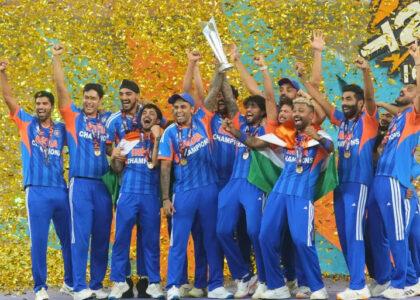 India crushes NZ by 96 runs to clinch 3rd T20 World Cup title