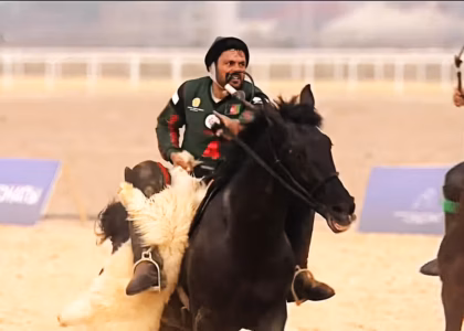 Afghanistan buzkashi team secures 3rd place in international tournament