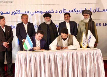 Afghan, Uzbek traders sign 38 deals worth over $520m in Kabul