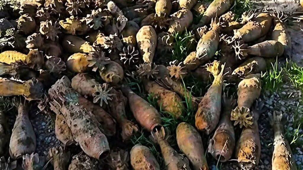 مقداری مهمات در بادغیس کشف شد