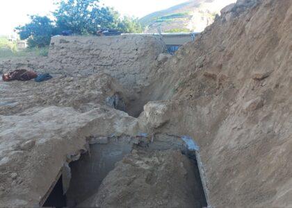 در پی ریزش یک تپۀ خاکی در بادغیس پنج عضو یک خانواده جان باختند