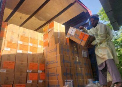 WHO delivers 374 medical kits to Jawzjan public health department