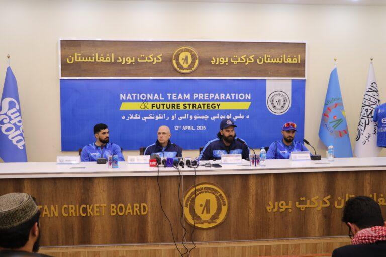 Pybus pledges all-round development for Afghan cricket
