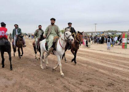 Herat hosts national horse-riding competition with athletes from 14 provinces