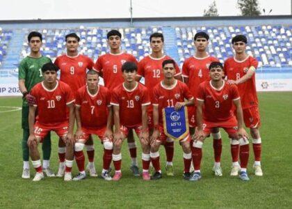Afghanistan U-17 face Tajikistan in final CAFA game today